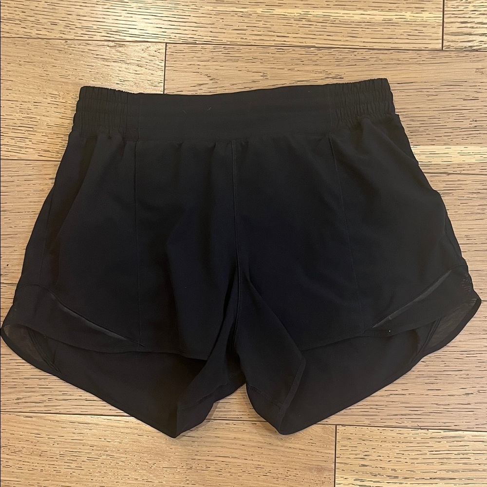 lululemon athletica Black Layered Run Shorts